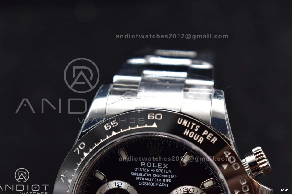 Bracelet Best Edition SA4130 904L SS Black Dial 116500 Daytona Case BTF And 1:1 0305